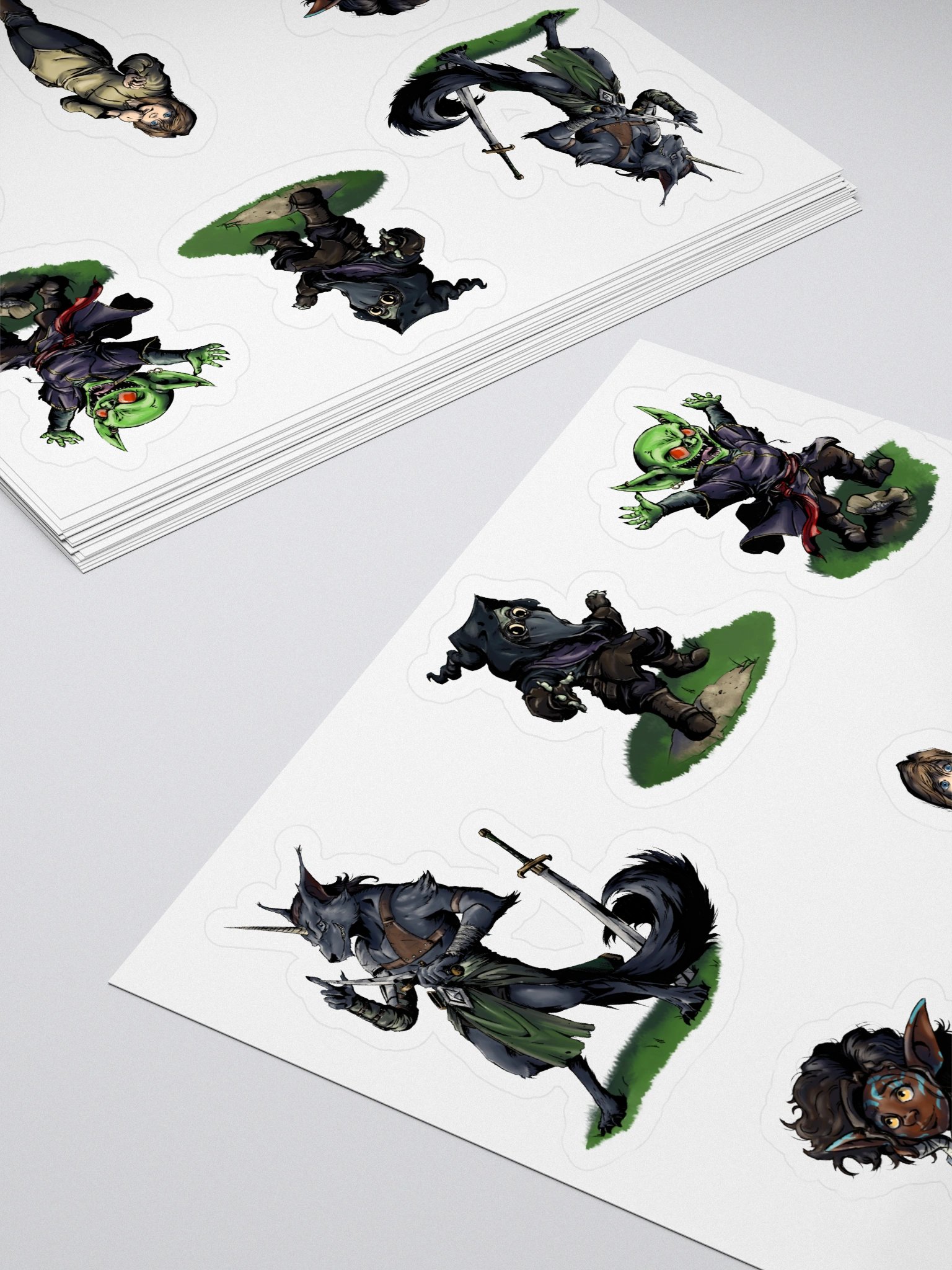 Tales of Teluria party stickers! product image (4)