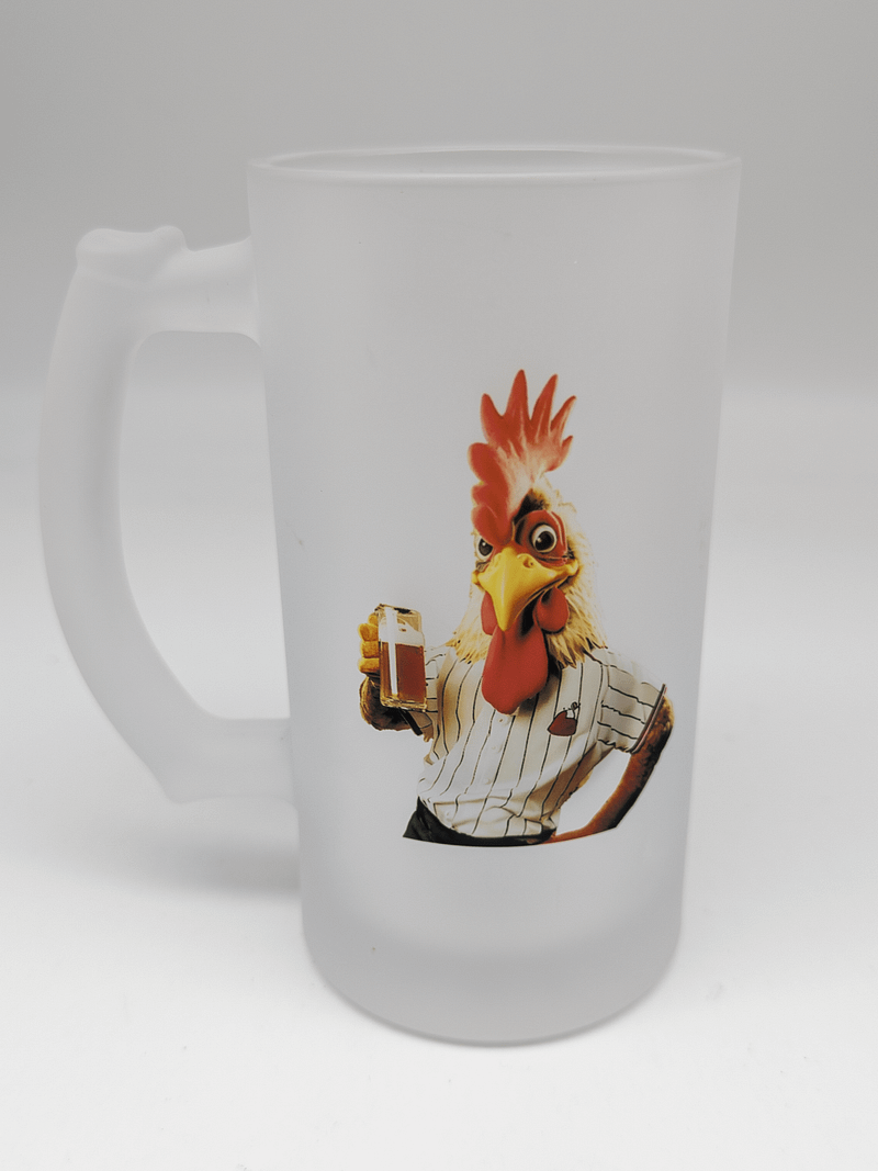 Official Wade Beers Frosted Beer Mug