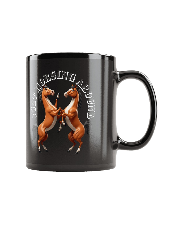 Playful Pony Party Mug - Dancing Horses product image (1)