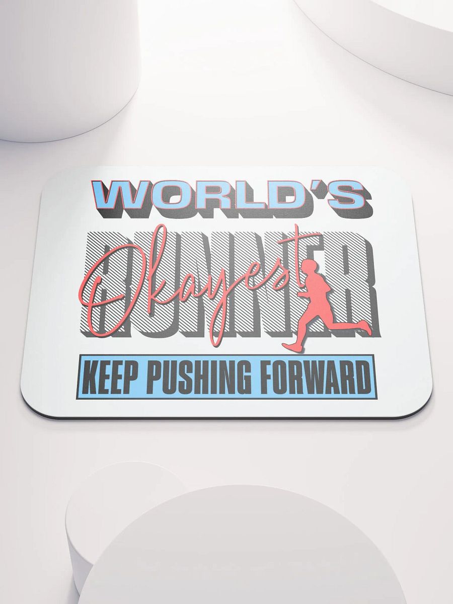 Worlds Okayest Runner Mouse Pad product image (1)