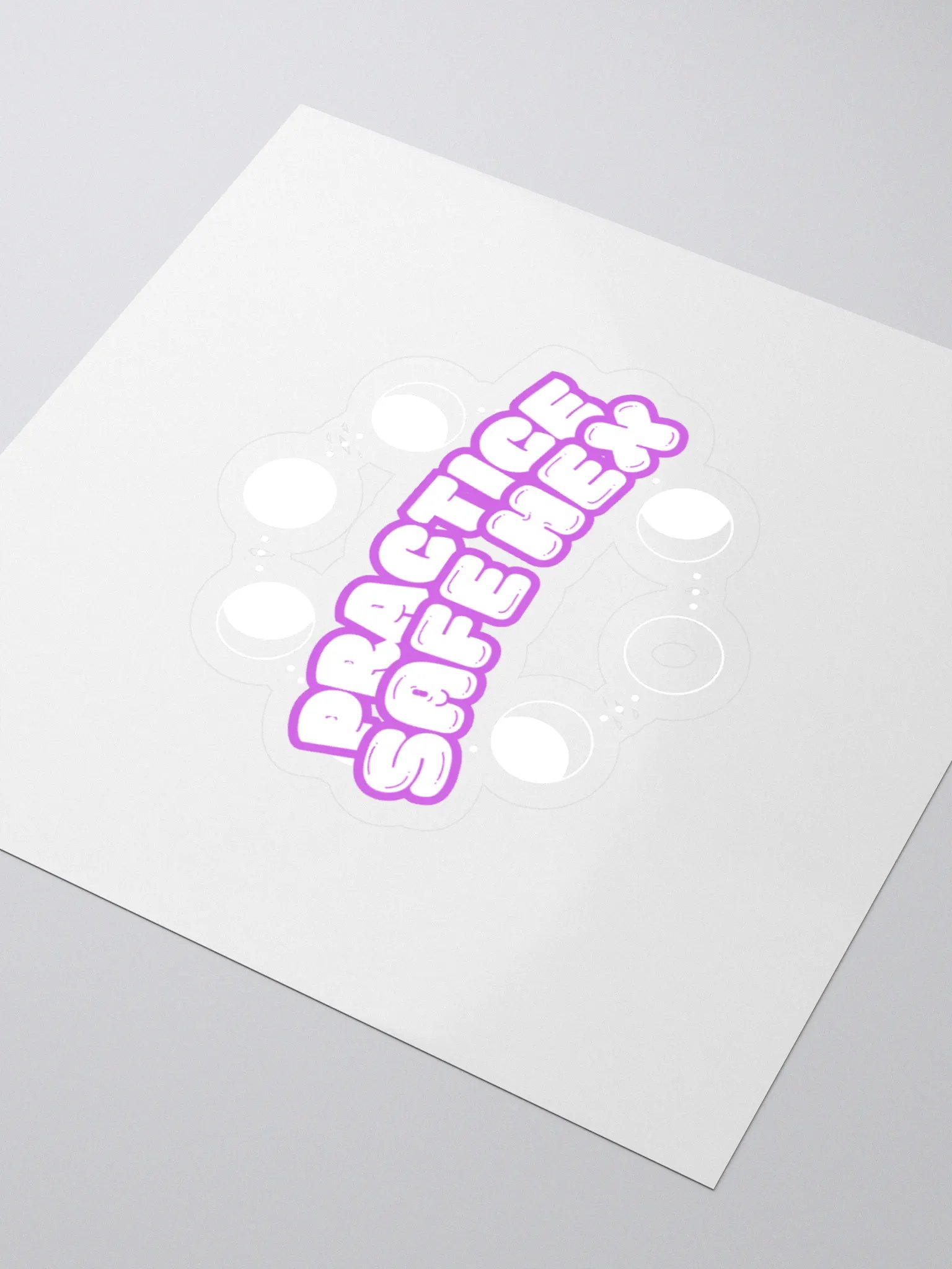 Safe Hex Kiss Cut Stickers product image (3)