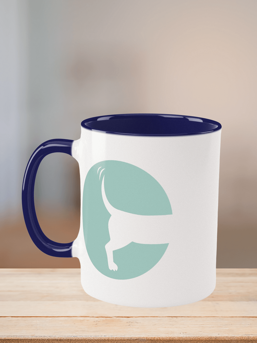 "Saving tails" Ceramic Mug with color inside product image (6)