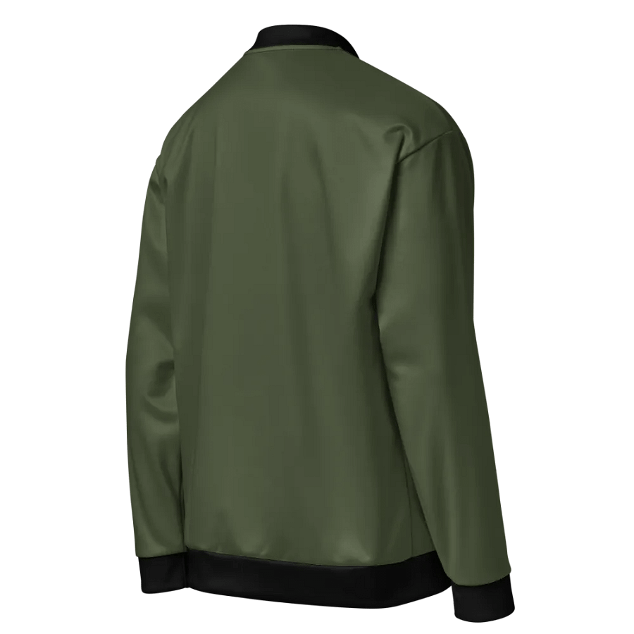Olive Green Women's Bomber Jacket product image (4)