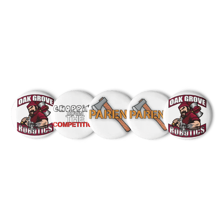 Oak Grove Robotics Pin Set product image (3)