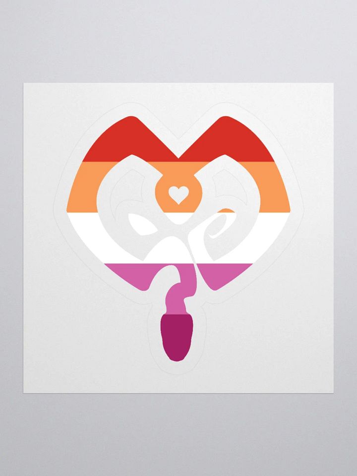 Lust: Lesbian Pride Sticker product image (3)
