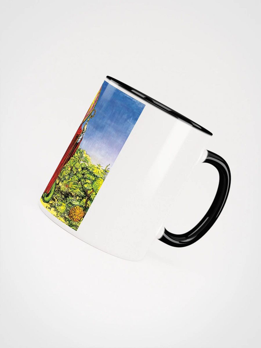 Custom Two-Tone Ceramic Mug - Mystical Hermes Trismegistus Design - Hermetic Tarot Coffee Cup - Microwave & Dishwasher Safe - 11oz, 15oz product image (5)