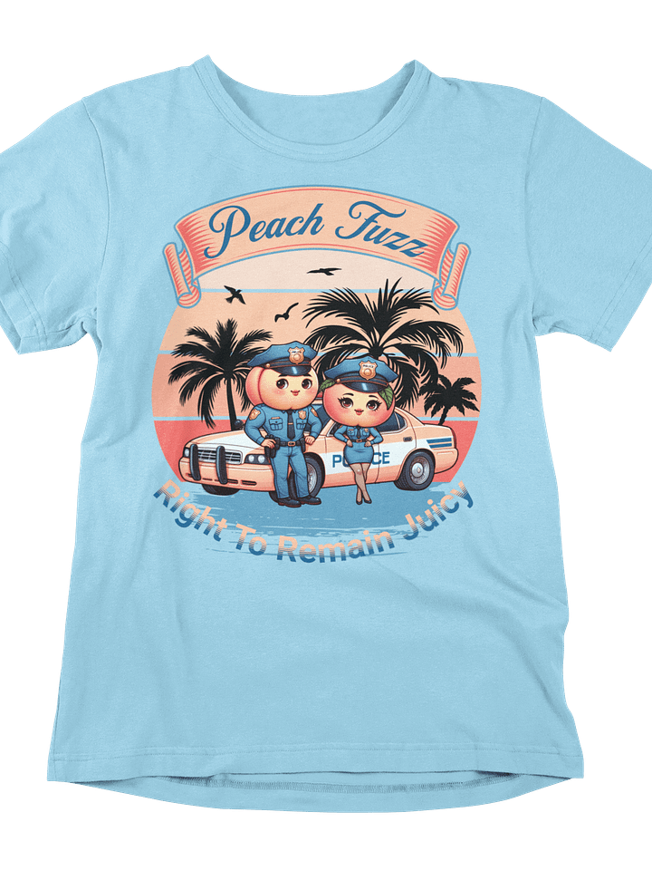 Peach Fuzz Police: Right to Remain Juicy Design product image (55)