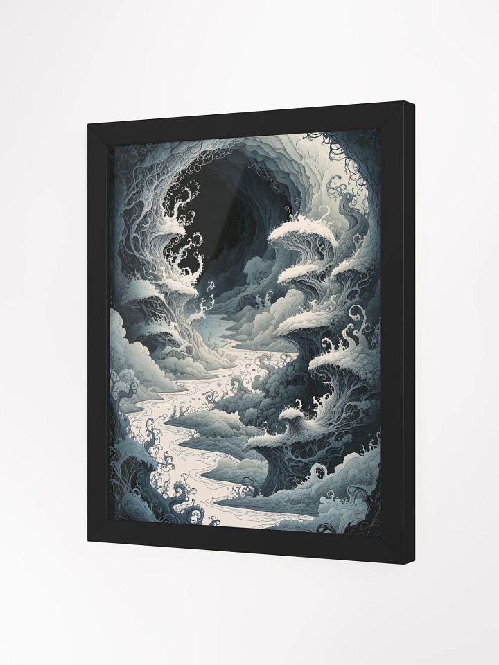 Ethereal Flow Framed Print product image (8)