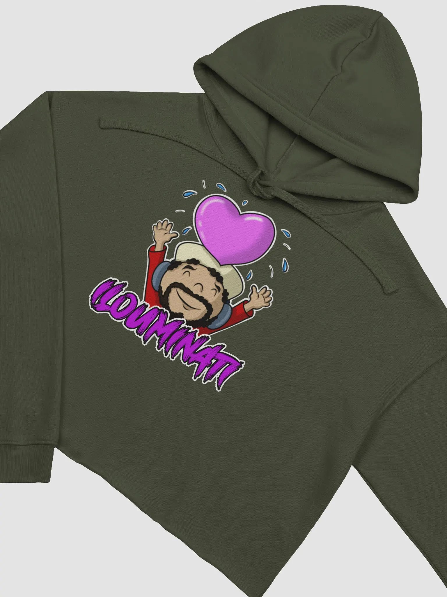 Lou Love Crop Hoodie product image (10)