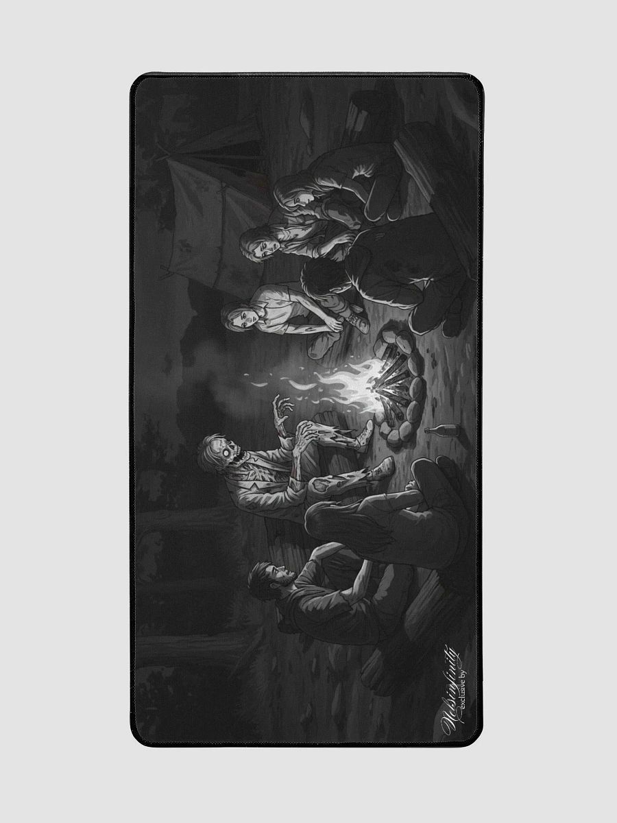 Zombie Black & White Design 01 Exclusive Desk Mat product image (2)
