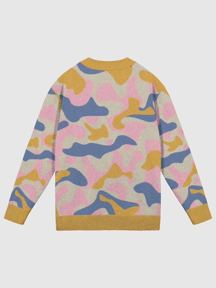 Colorful Camo Knitted Cardigan product image (7)
