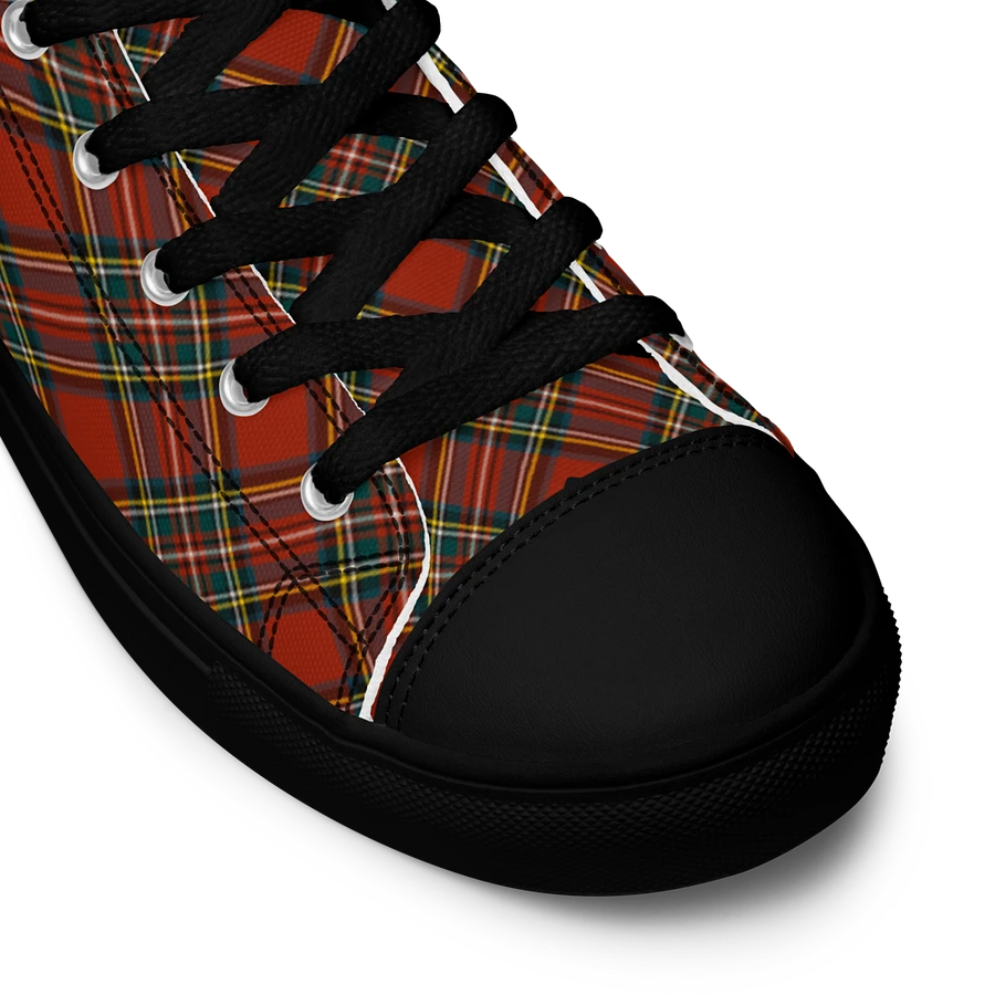 Royal Stewart Tartan Men's High Top Shoes product image (11)