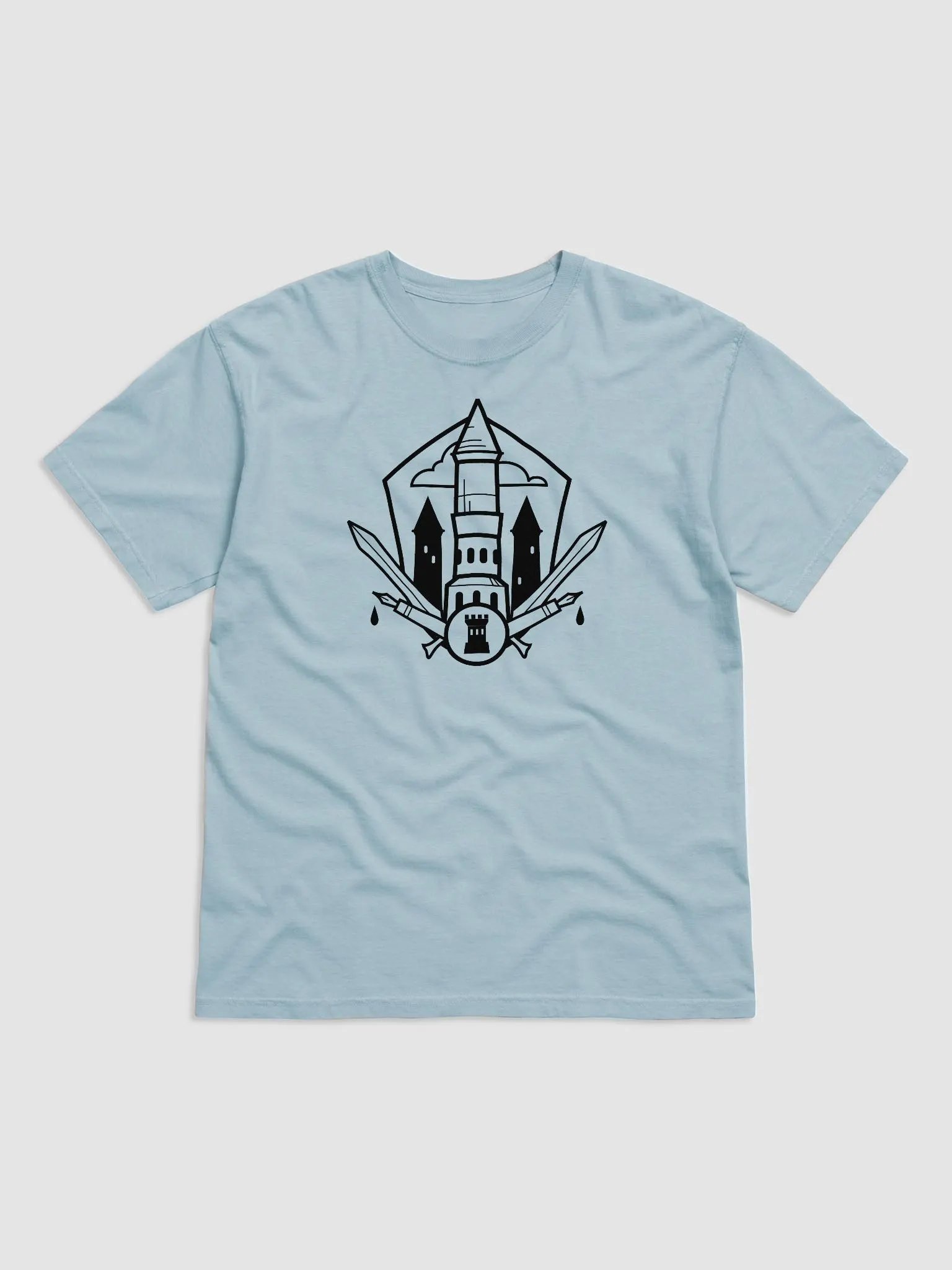 Tangled Blessings: Spires House Soft T-Shirt (Black) product image (9)