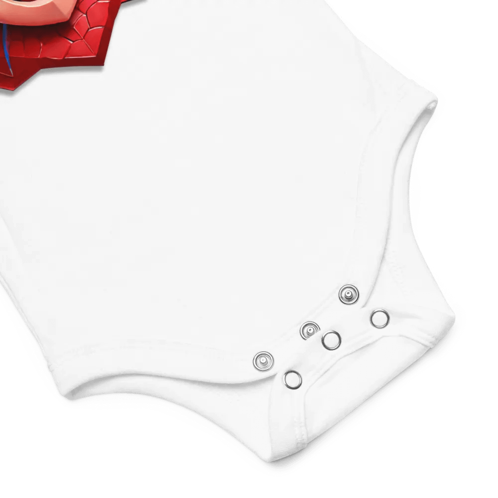Smiling Spiderman Baby Short Sleeve One Piece product image (5)