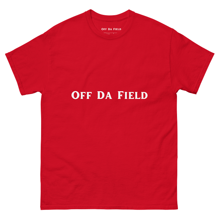 Off Da Field - Red Tee product image (2)