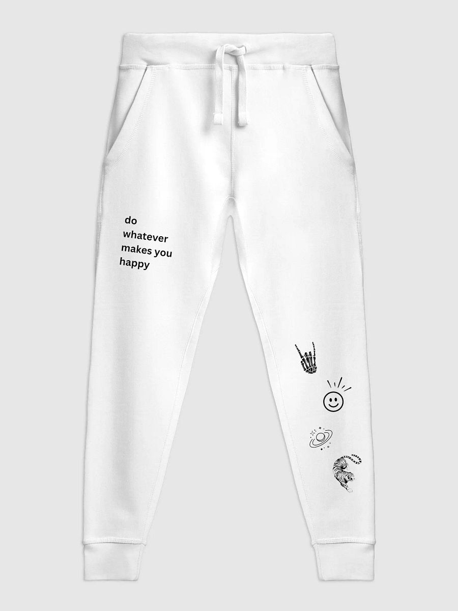 Do Whatever Makes You Happy Fleece Joggers product image (4)