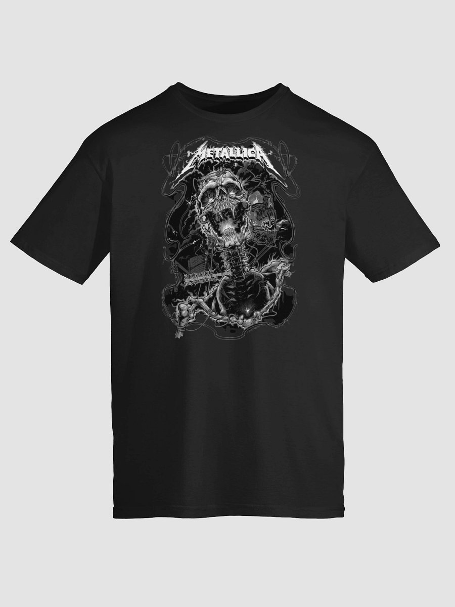 Metallica T-Shirt - Pushead Exploding Skull Art product image (6)