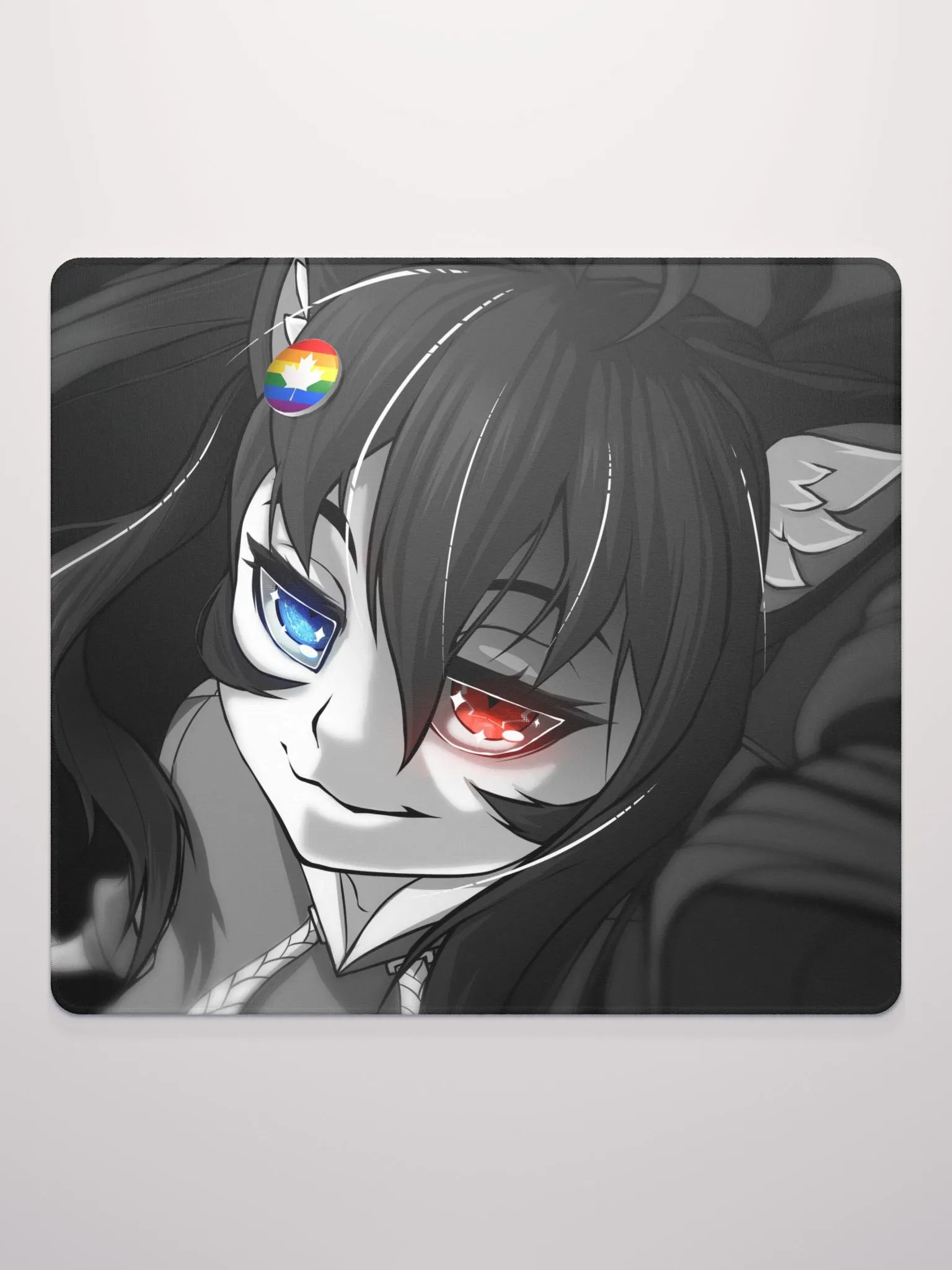 Black and White Art Mouse Pad product image (2)