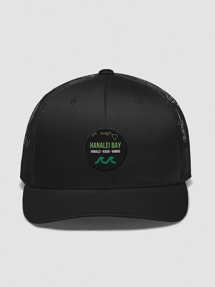 Hanalei Bay - Kauai, Hawaii - Garden Isle Green Trucker Hat product image (5)