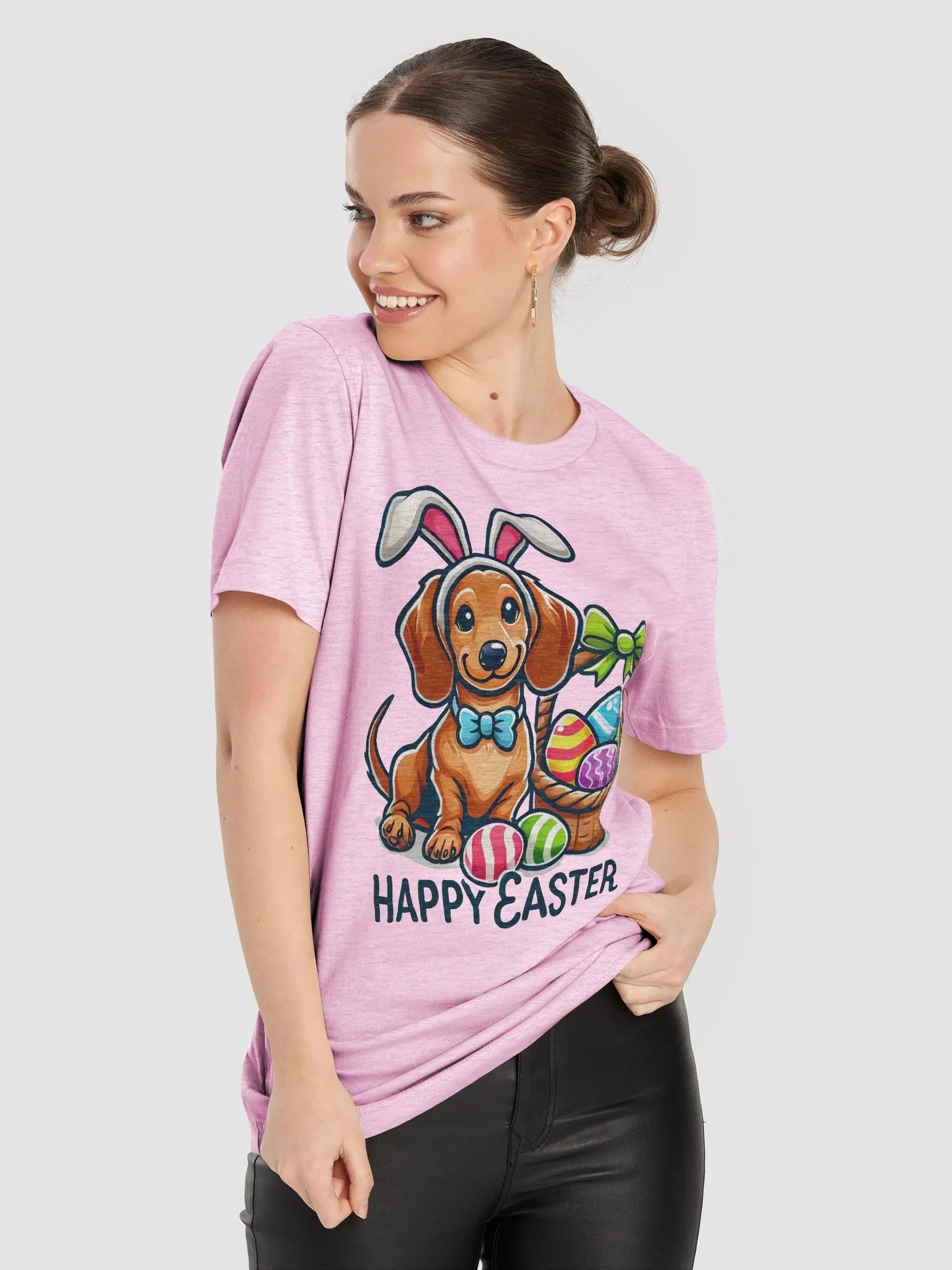 Easter Bunny Dachshund Delight T-Shirt product image (22)