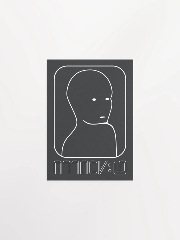 ATTACKNINE "Visitor" Logo Poster product image (1)
