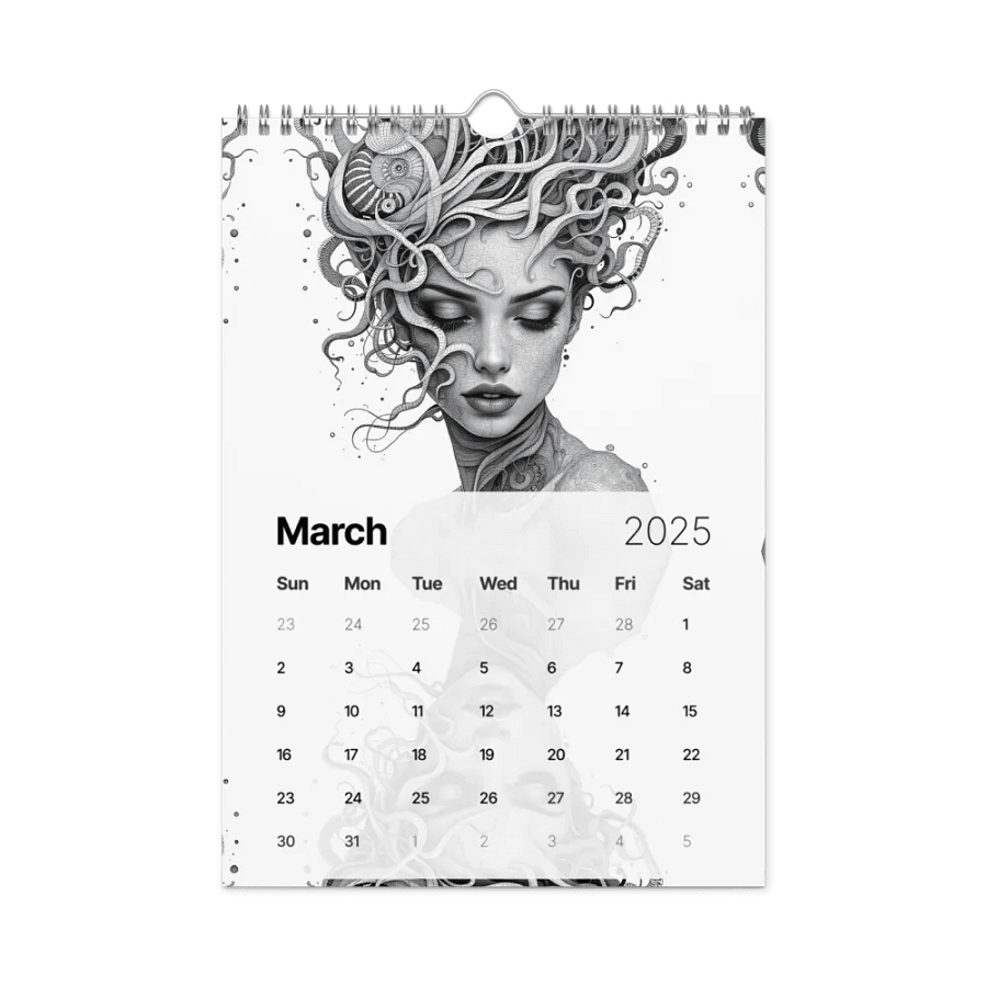 Where Shadows Whisper' | 2025 Calendar product image (6)