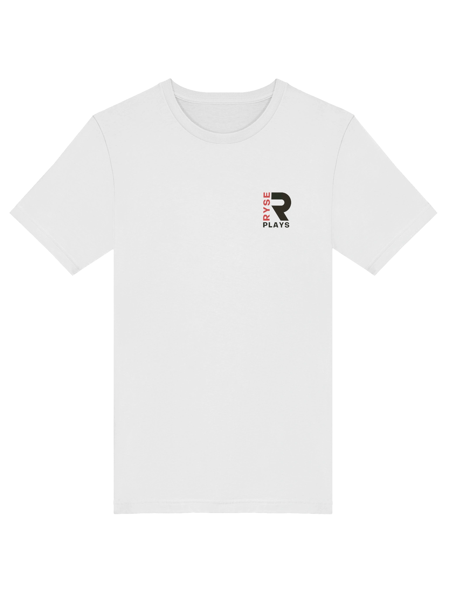 Ryse Plays: Woman's T-Shirt (Black & Red Logo) product image (5)
