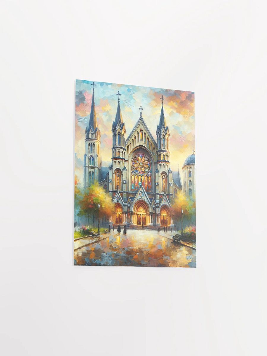 Majestic Cathedral at Sunset – Fine Art Print product image (3)