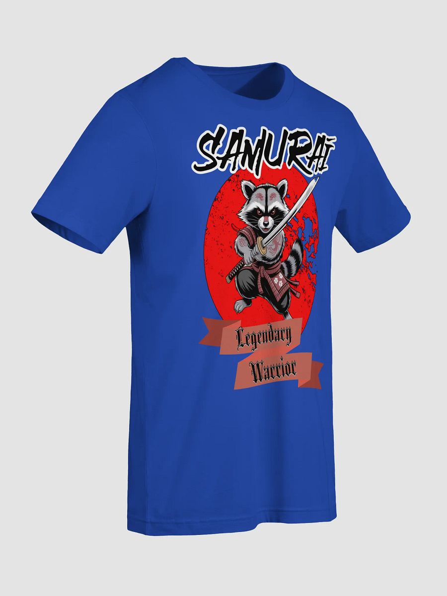 Samurai Legendary Warrior Raccoon Tee product image (15)