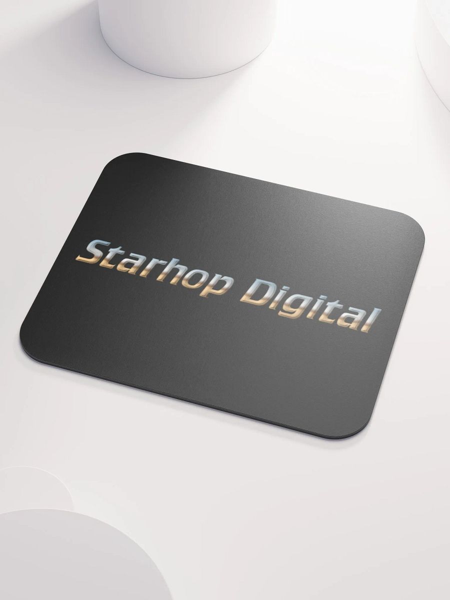 Starhop Digital Black Mouse Pad product image (3)