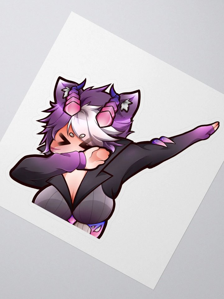 Loki Dab Emote Kisscut Sticker (Multiple Sizes) product image (2)