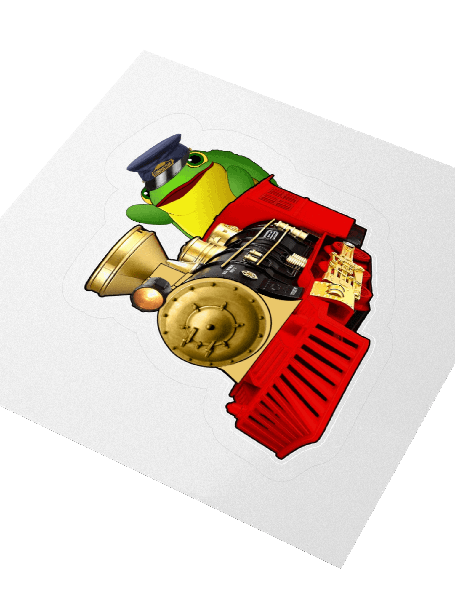 FROGGIE CHOO CHOO STICKER product image (12)