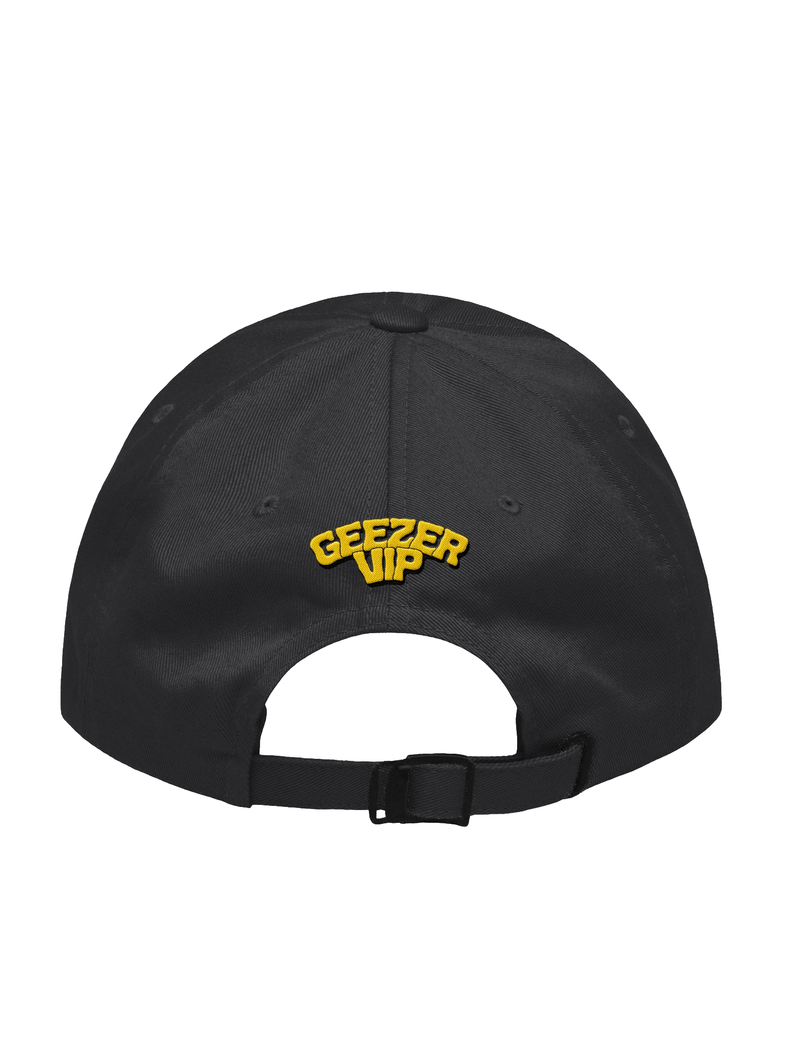 Geezer VIP Classic Dad Hat (Yellow & Black logo) product image (7)