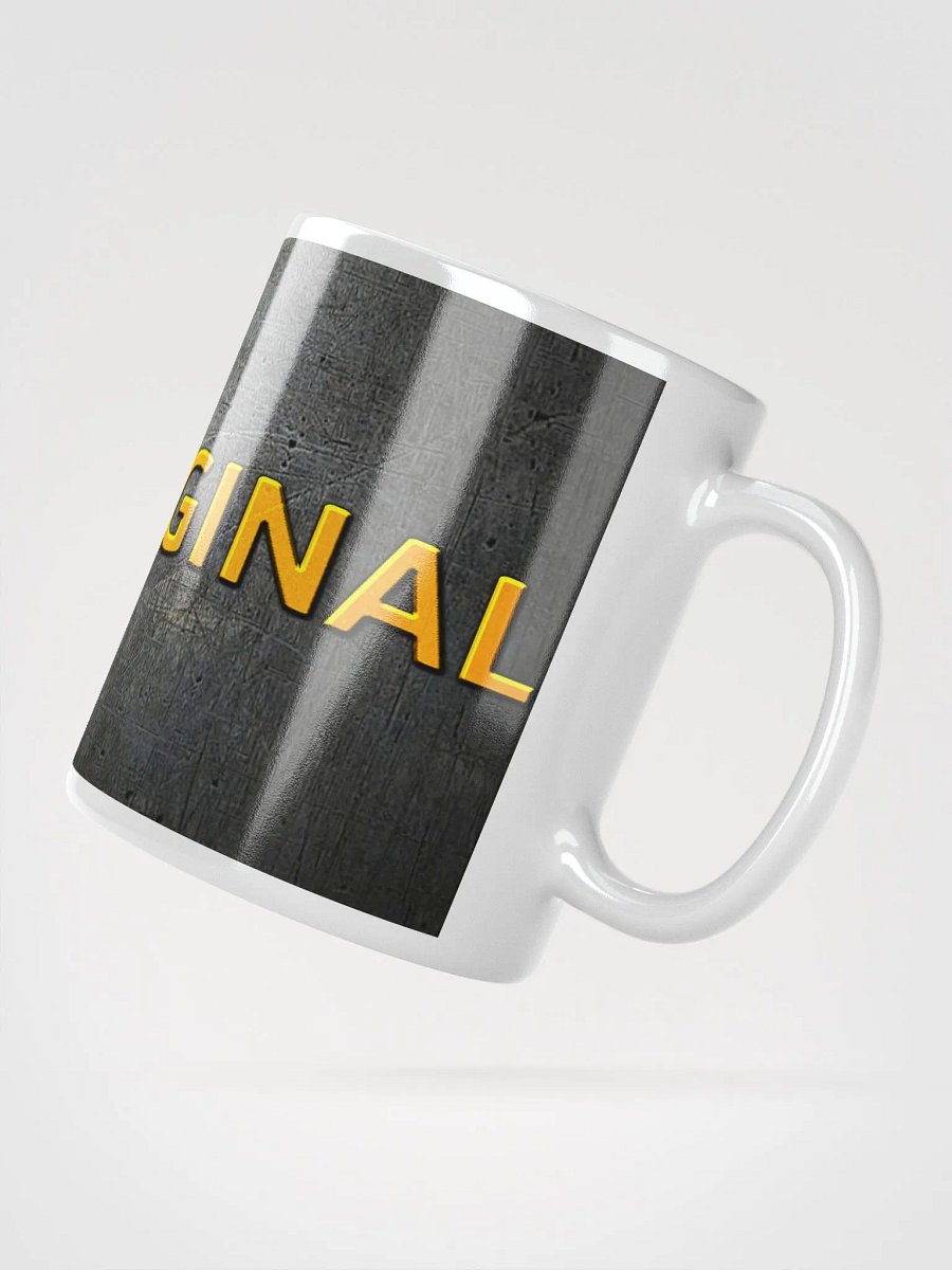 MBF Original Logo White / Grey Glossy Mug product image (4)