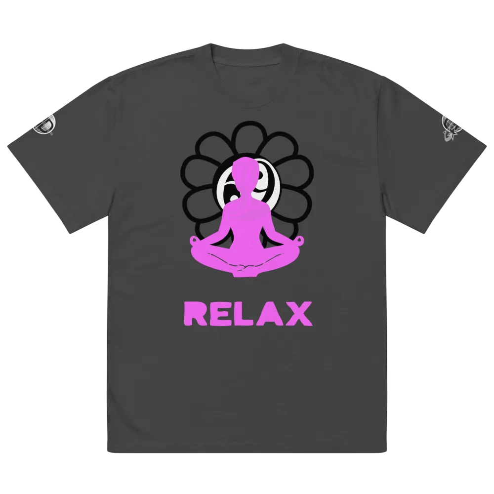 Zen Harmony Pink | Oversized Tee product image (4)