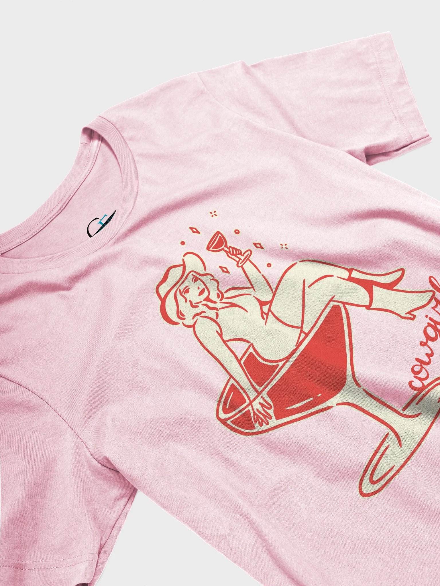 Cowgirl Martini Bella Canvas Tee Shiny product image (24)