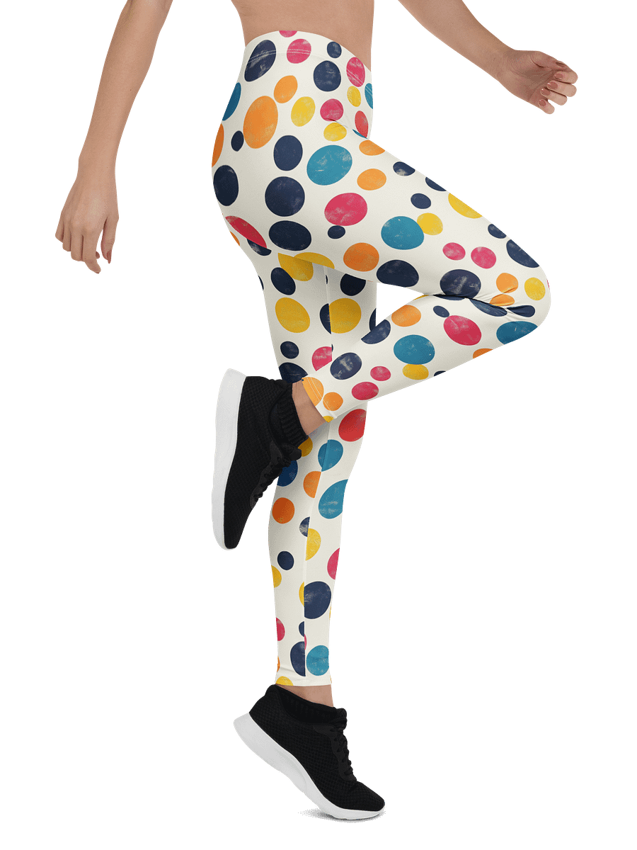 Polka Dot Illusion Vintage Retro Leggings product image (6)