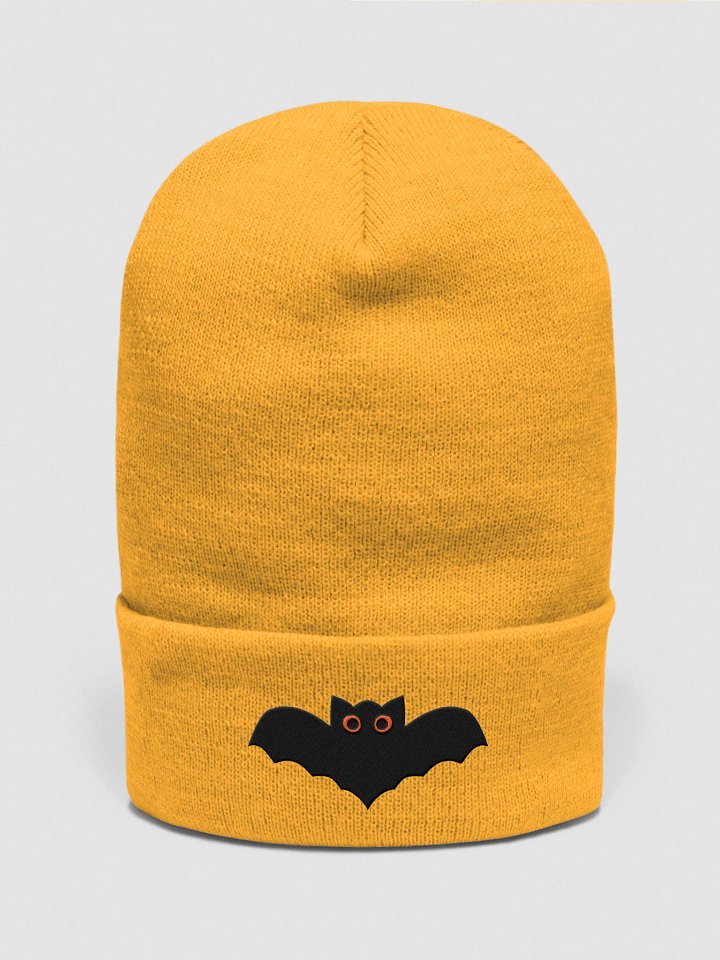 Spooky Eyes Embroidered Cuffed Beanie product image (6)
