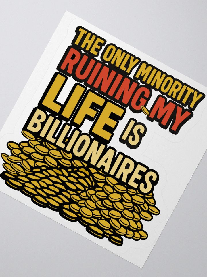 Billionaires Ruining Lives Sticker Pack product image (3)