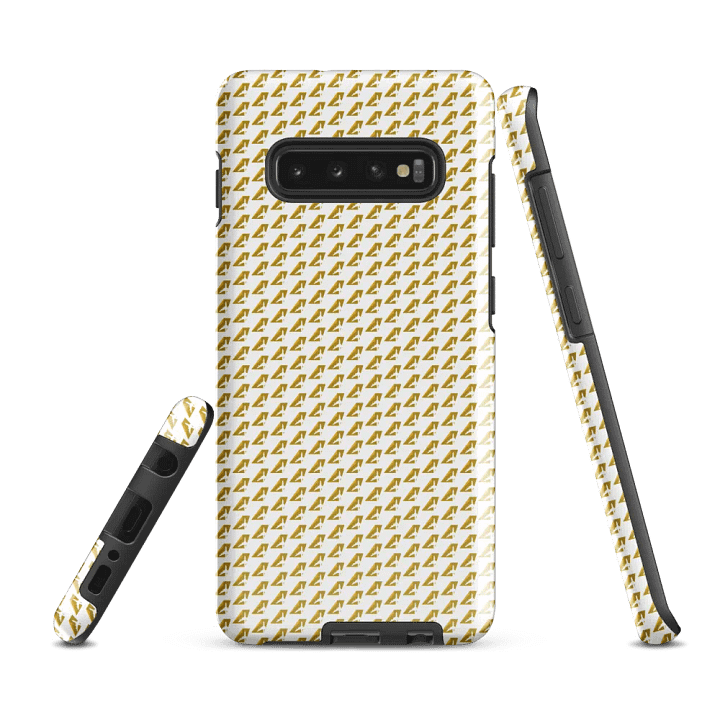Ultra-Tough Case for Samsung® - Two-Tone Gold Tailfin Design product image (2)