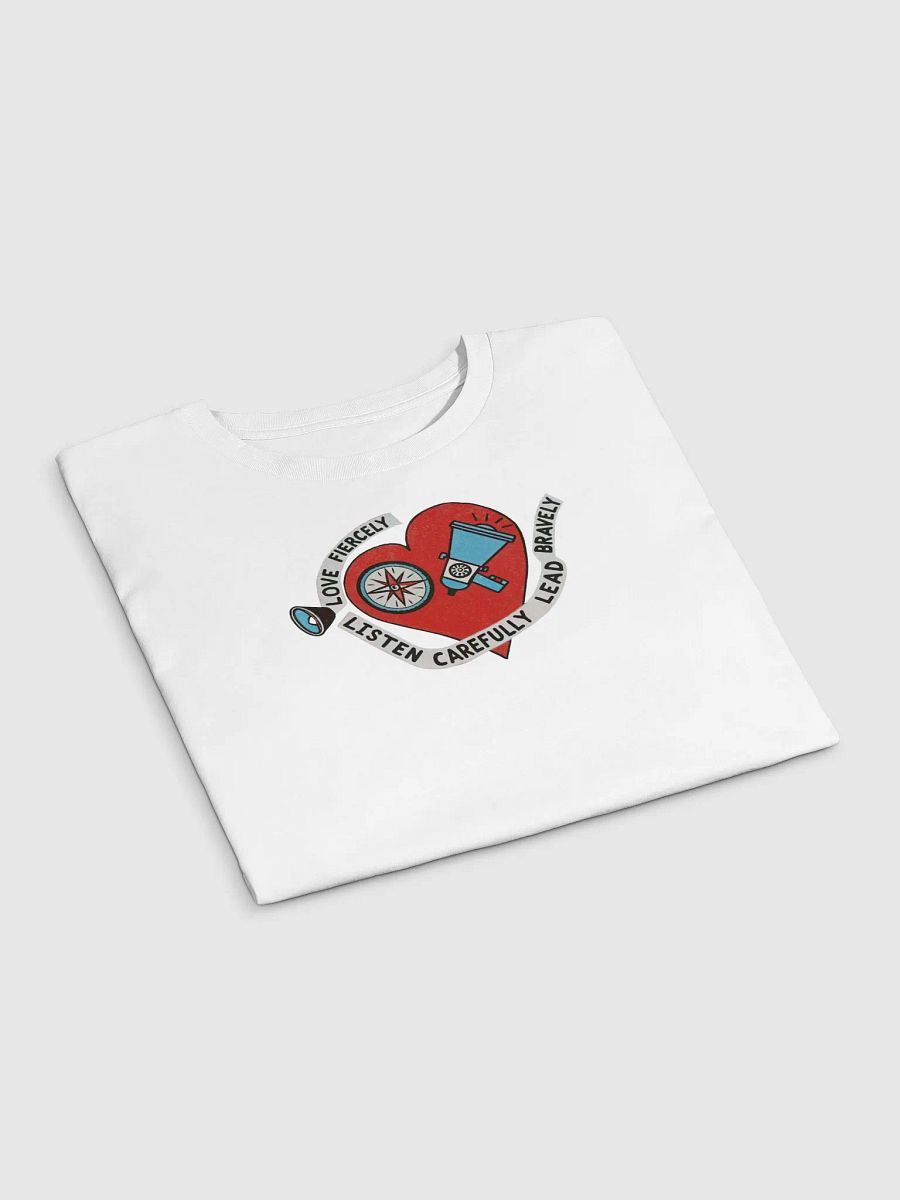Mom Power | "Love Fiercely, Listen Carefully, Lead Bravely" Women's Premium Crop Top product image (3)