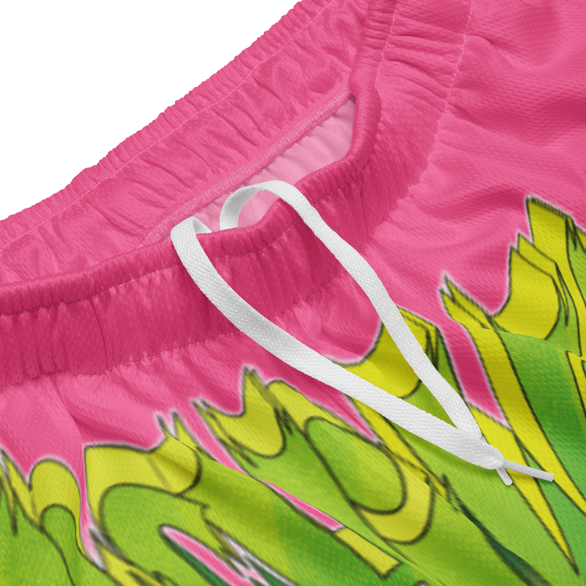 KONNICHIWA - Pink Mesh Shorts (with pockets) product image (2)