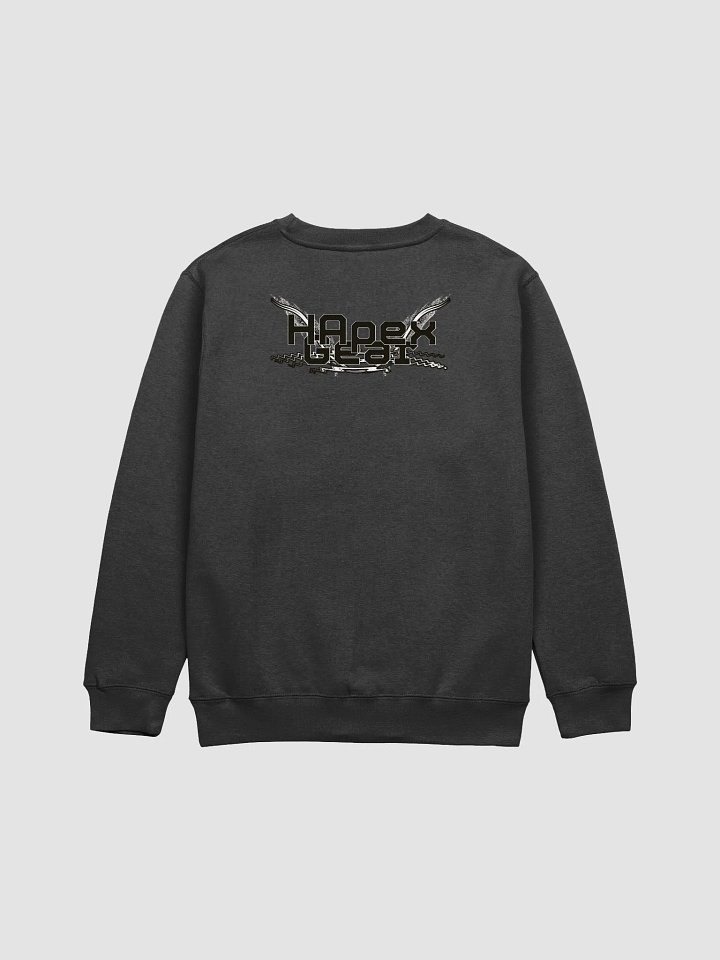 Premium Crewneck Sweatshirt - Black HApex Gear White Logo product image (1)