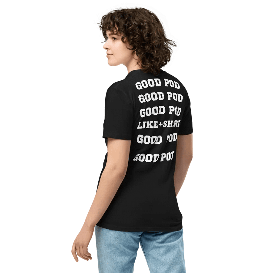 GOOD POD TEE (B/W) product image (11)