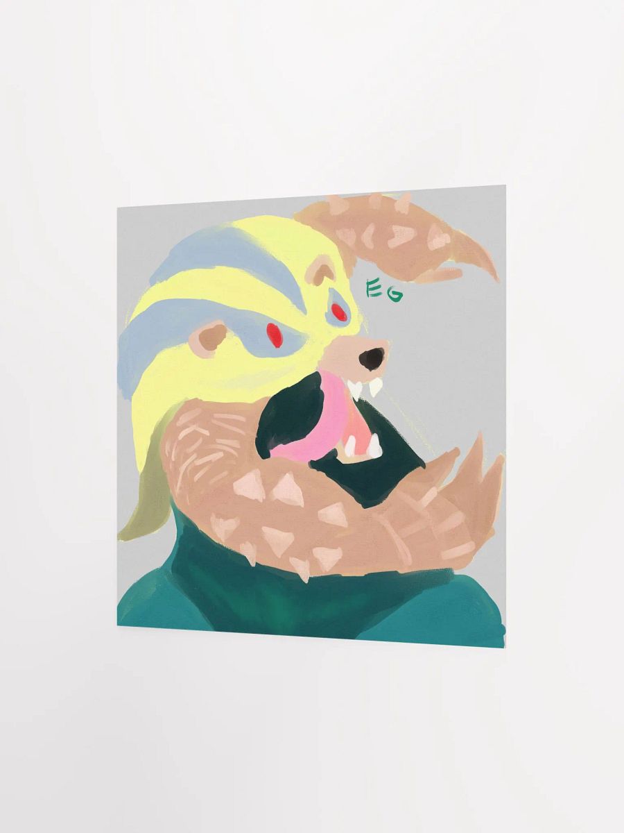 MonHun Bear Painting Print product image (2)