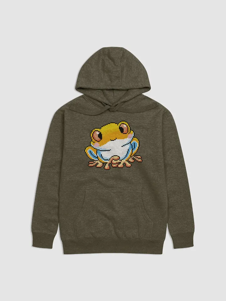 Yellow Rip the Frog Premium Hoodie product image (1)