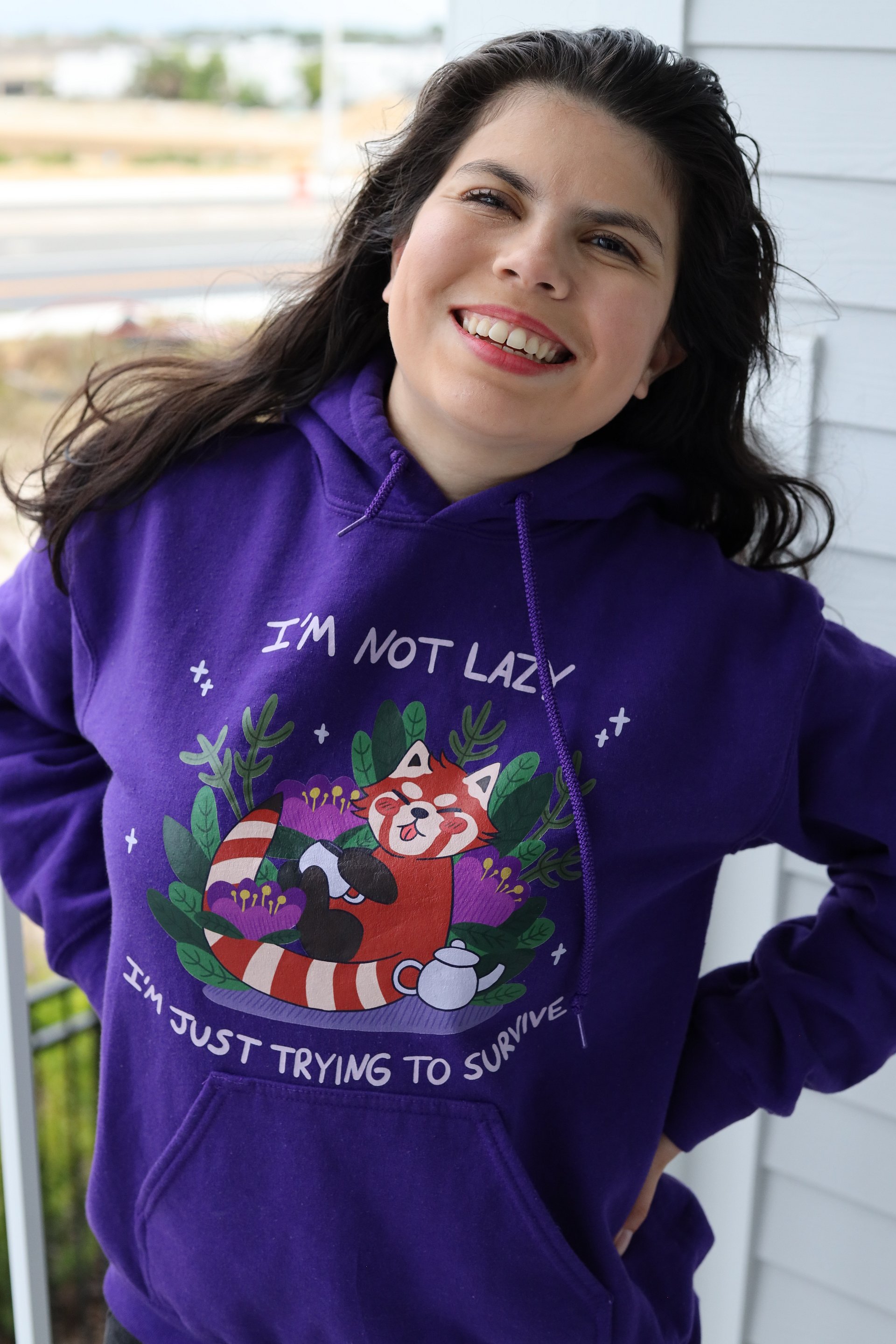 Just Trying To Survive Hoodie product image (2)