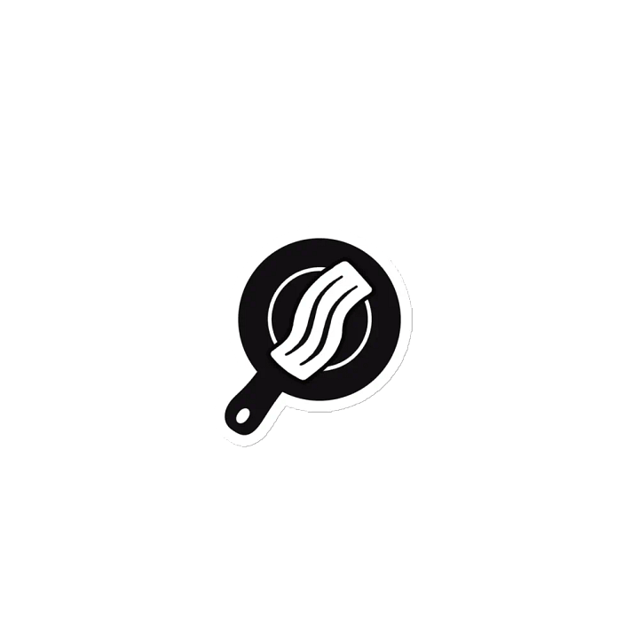Frying Pan Logo (Magnet) product image (1)