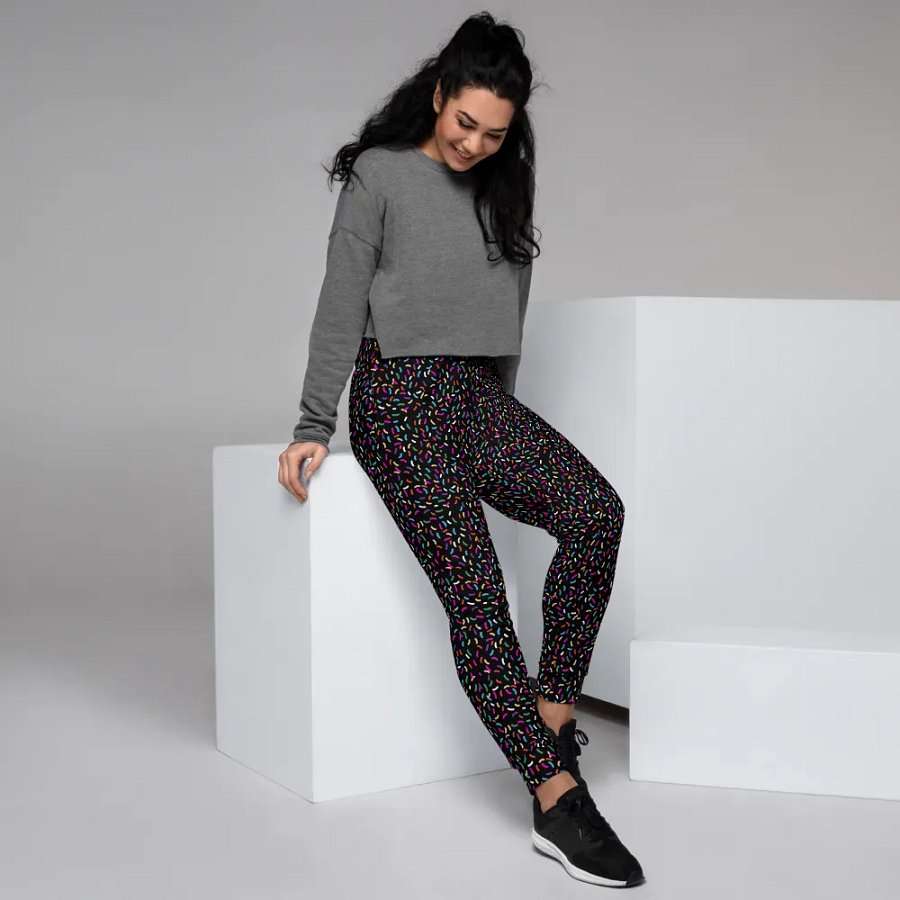 Black Sprinkle Joggers product image (12)