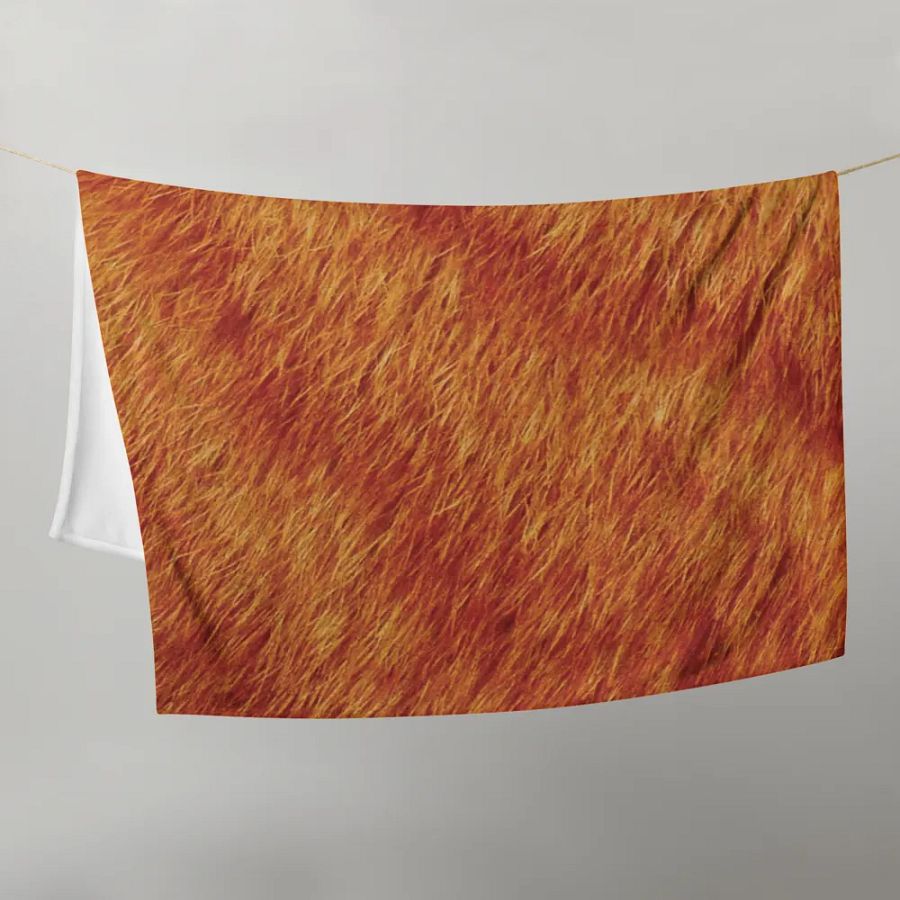 Fuzzy Orange Dream Throw Blanket product image (21)